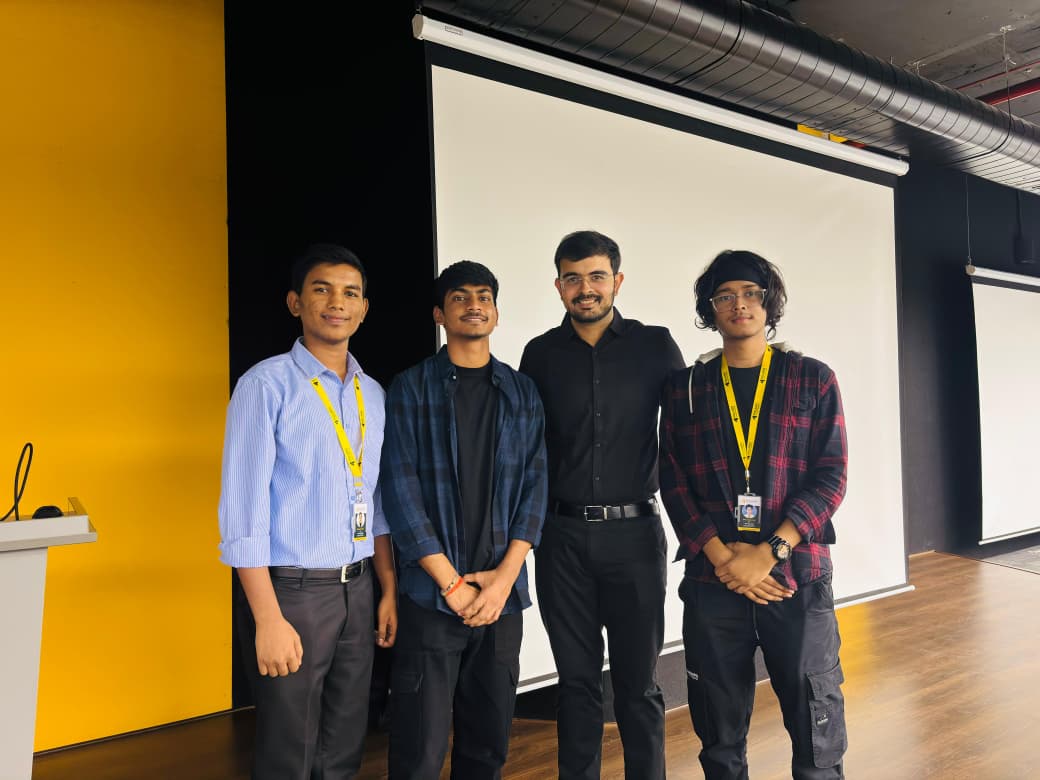 LinkedIn growth workshop with Jayant Mundhra at the Polaris auditorium.